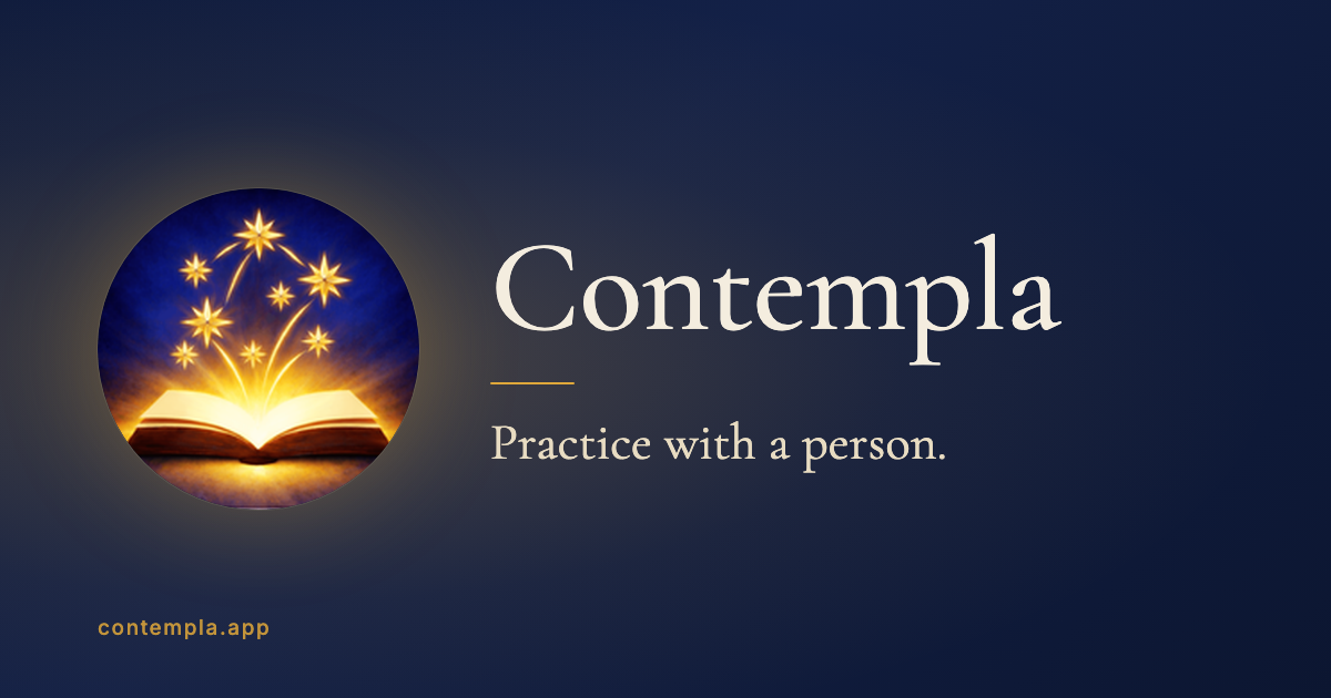 Contempla Graph Contempla: Meditation Practice Together